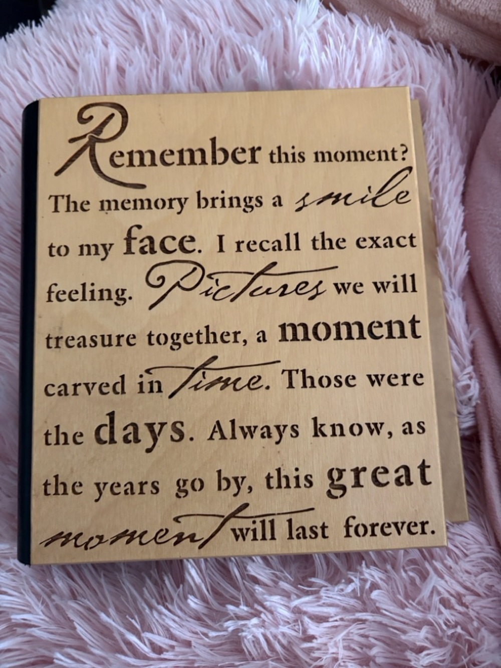 Wood & Leather keepsake memory photo album made in America by Ameigo